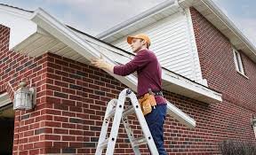 Gutter Installation on a home